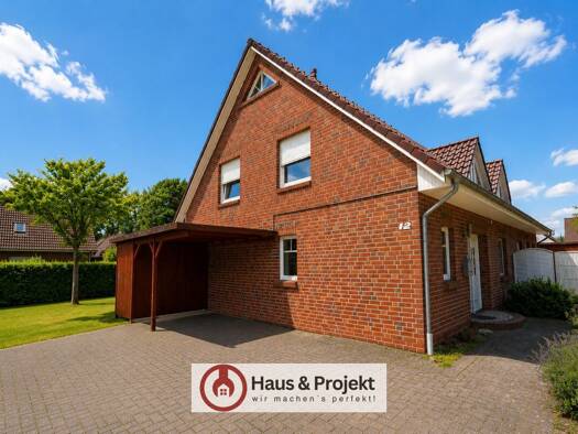 Doppelhaushälfte zum Kauf 259.000 € 5 Zimmer 110 m² 386 m² Grundstück Tannenhausen Aurich 26607