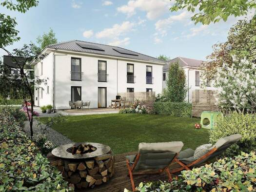 Doppelhaushälfte zum Kauf - Erstbezug 468.680 € 5 Zimmer 118 m² 300 m² Grundstück Appertshofen Stammham 85134