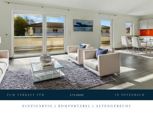 Wohnung zum Kauf 579.000 € 3 Zimmer 122 m² Offenbach am Main 63069