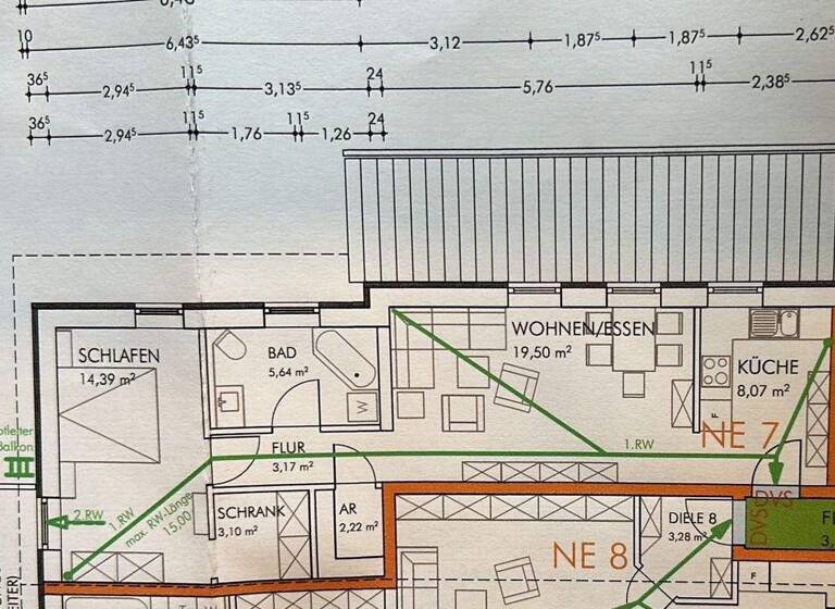Wohnung zum Kauf provisionsfrei 183.900 € 2 Zimmer 57 m² 2. Geschoss Berghäuser Grafenwiesen 93479