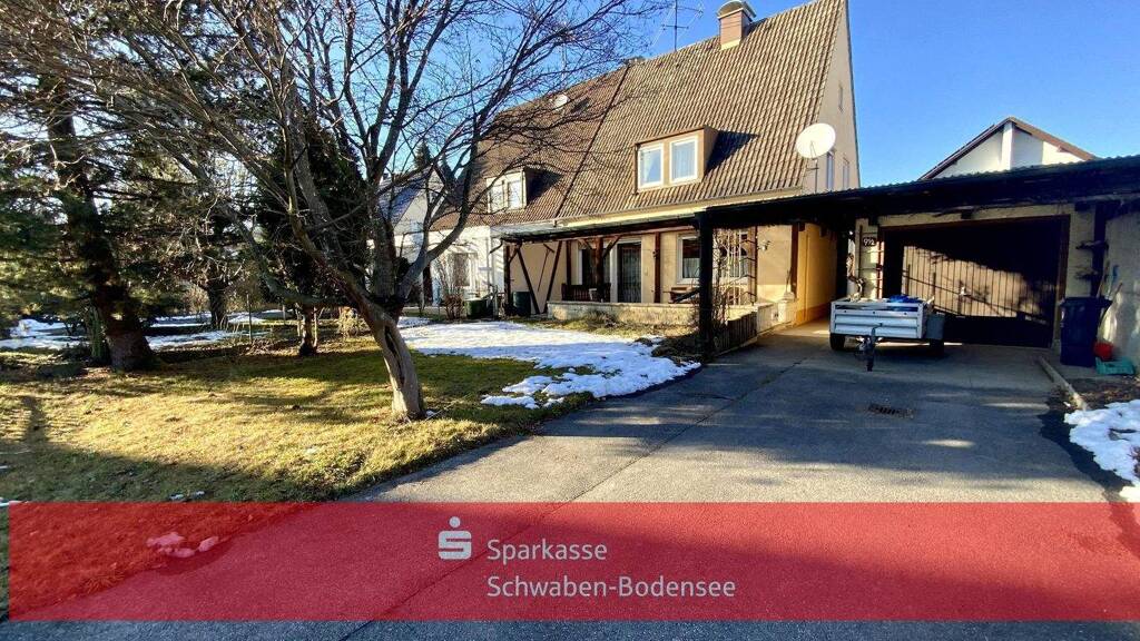 Doppelhaushälfte zum Kauf 339.000 € 4 Zimmer 115 m² 369 m² Grundstück Gartenstadt Bad Wörishofen 86825