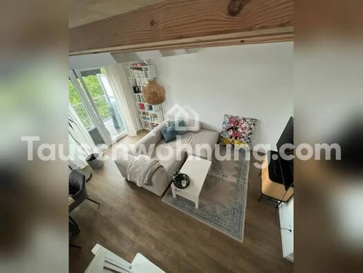 Maisonette zur Miete Tauschwohnung 1.270 € 2 Zimmer 63 m² 5. Geschoss Hoheluft-Ost Hamburg 20251