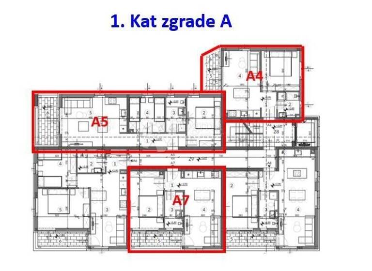 Wohnung zum Kauf 200.000 € 2 Zimmer 45 m² 1. Geschoss Veruda - Verudela