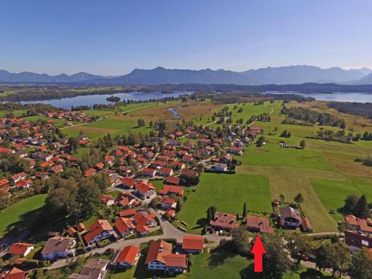 Mehrfamilienhaus zum Kauf 1.950.000 € 6 Zimmer 189 m² 1.078 m² Grundstück frei ab sofort Uffing Uffing am Staffelsee 82449