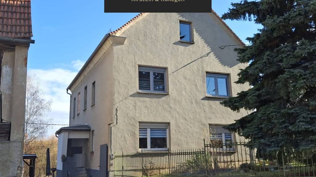 Mehrfamilienhaus zum Kauf 345.000 € 8 Zimmer 192,5 m² 2.226 m² Grundstück frei ab sofort Seiferitz Meerane 08393