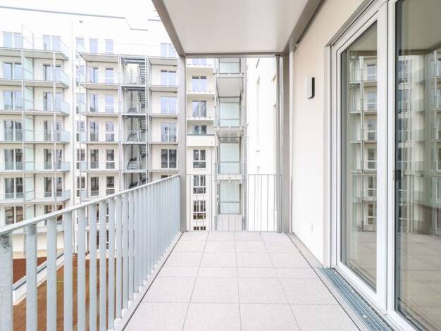 Wohnung zur Miete - Erstbezug 1.269 € 2 Zimmer 67,5 m² 2. Geschoss frei ab sofort Mathilde-Maier-Straße 2 Gallus Frankfurt-Gallus 60326