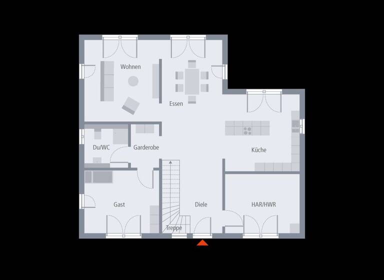 Einfamilienhaus zum Kauf - Erstbezug provisionsfrei 537.900 € 8 Zimmer 204 m² 578 m² Grundstück Bell 56745