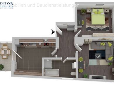 Studio zum Kauf 188.000 € 2 Zimmer 66,1 m² 1. Geschoss Weiden 92637
