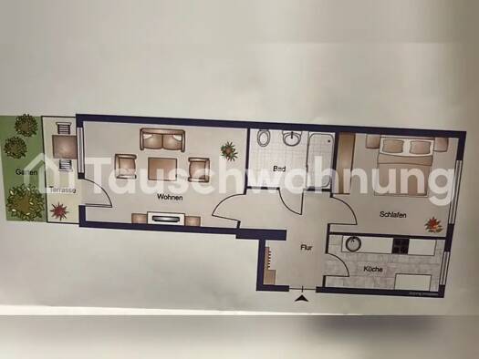 Wohnung zur Miete Tauschwohnung 995 € 2 Zimmer 56 m² EG Unterschleißheim 85716