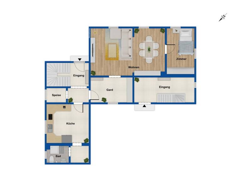 Mehrfamilienhaus zum Kauf 300.000 € 5 Zimmer 149,8 m² 745 m² Grundstück Unterdürrbach Würzburg 97080