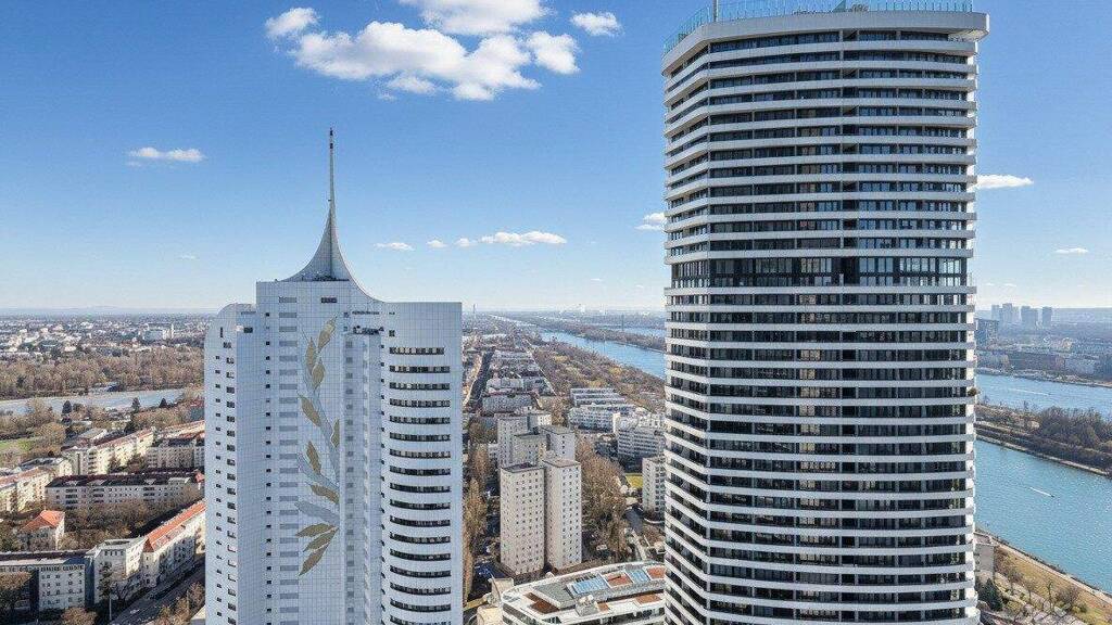 Wohnung zur Miete - Erstbezug 1.323 € 2 Zimmer 51,6 m² 36. Geschoss Donau-City-Straße Wien 1220