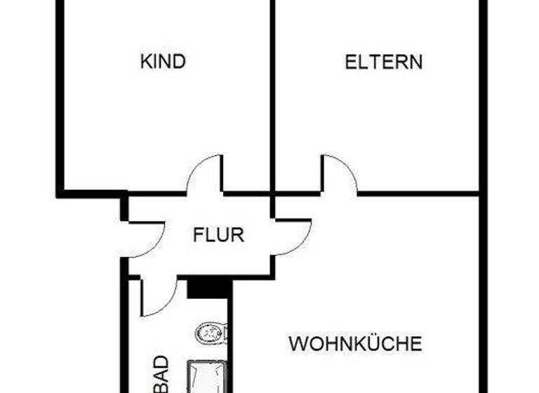 Wohnung zur Miete 382 € 2,5 Zimmer 51 m² frei ab 08.03.2026 Markenstr. 69 Horst Gelsenkirchen 45899
