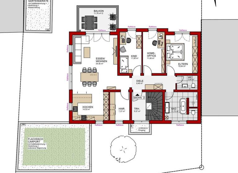 Wohnung zum Kauf provisionsfrei 545.000 € 4,5 Zimmer 125,9 m² Laudenbach Karlstadt 97753