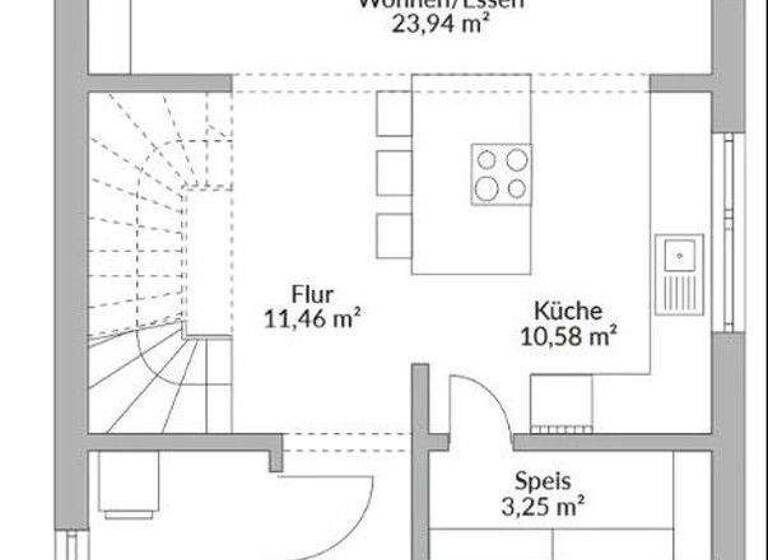 Einfamilienhaus zum Kauf - Erstbezug provisionsfrei 278.700 € 4 Zimmer 124 m² 1 m² Grundstück BURGBLICK GRUNDSTÜCK EXKLUSIV NUR FÜR DANWOOD-HAUS Güssing 7540