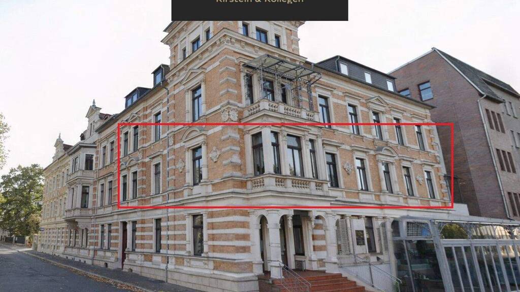 Wohnung zur Miete 1.400 € 6 Zimmer 205 m² 1. Geschoss frei ab sofort Innenstadt Gera 07545