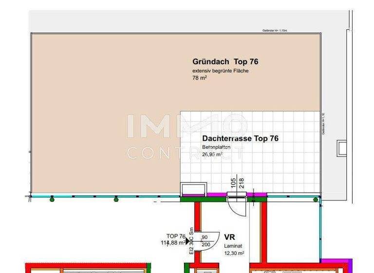 Penthouse zum Kauf - Erstbezug provisionsfrei 533.307 € 4 Zimmer 5. Geschoss Krems an der Donau 3500