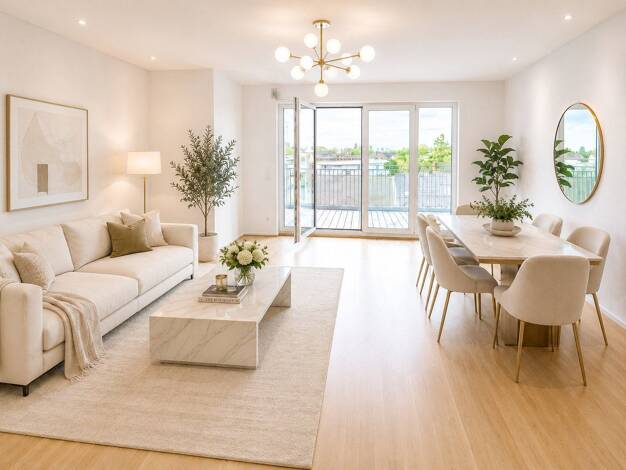 Wohnung zur Miete - Erstbezug 1.500 € 3 Zimmer 81 m² 4. Geschoss Eschollbrücker Straße Darmstadt Darmstadt 64283