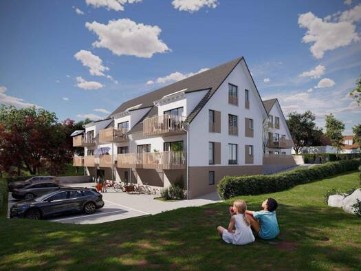 Terrassenwohnung zum Kauf - Erstbezug provisionsfrei als Kapitalanlage geeignet 630.000 € 4 Zimmer 104,3 m² Eschenau Eckental 90542