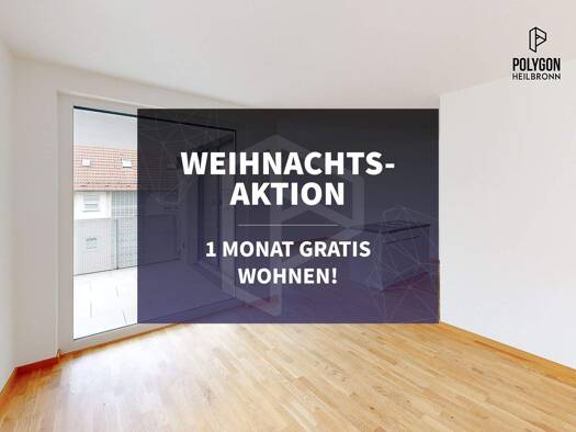 Wohnung zur Miete - Erstbezug 1.330 € 3 Zimmer 84,9 m² EG Happelstraße 41 Heilbronn 74074