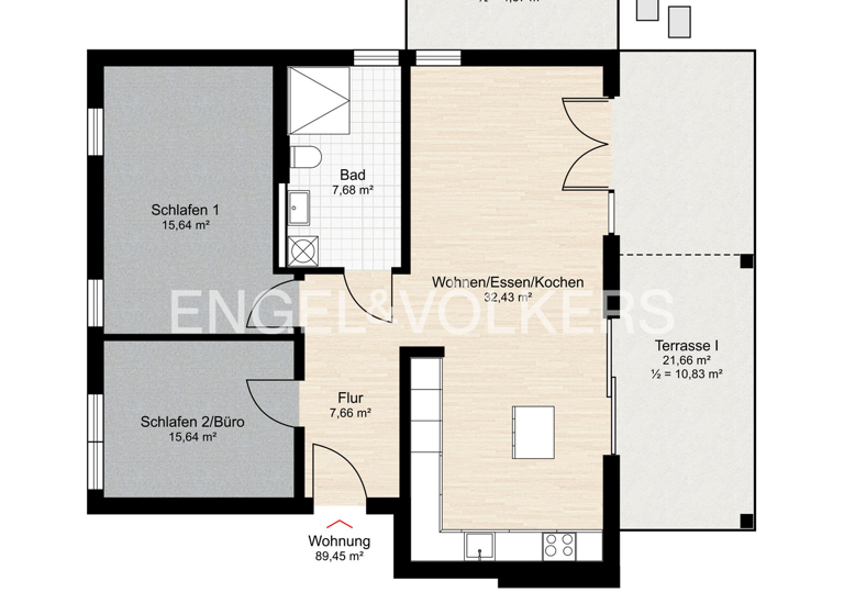 Wohnung zum Kauf 679.000 € 3 Zimmer 87 m² Hoyren Lindau 88131