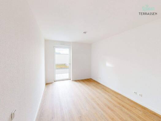 Wohnung zur Miete - Erstbezug 1.190 € 2,5 Zimmer 63,8 m² EG frei ab sofort Rheinstr. 25a Darmstadt 64286