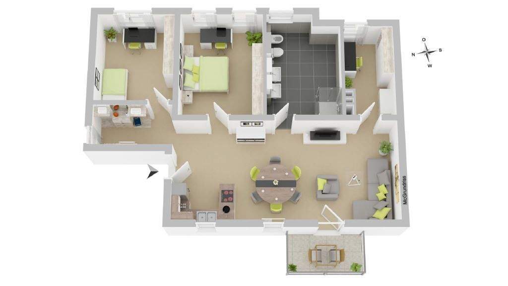 Immobilie in Münstertal/Schwarzwald - Ihre Kapitalanlage im "Neubau" - Bild 3