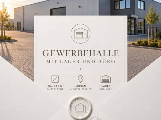 Lagerhalle zum Kauf 403,4 m² Lagerfläche Lingen Lingen (Ems) 49809