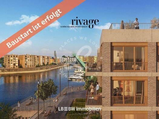 Wohnung zum Kauf - Erstbezug 899.900 € 4 Zimmer 109,1 m² 2. Geschoss An den Grachten 3 Neustadt Mainz 55120