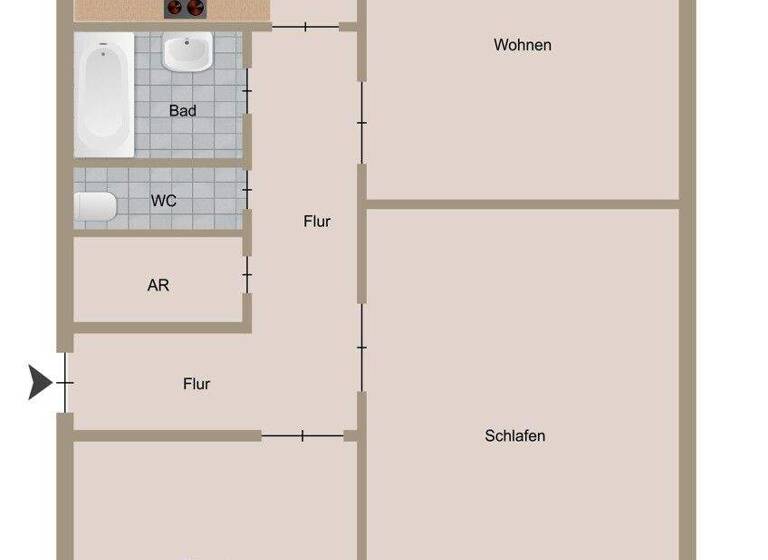 Wohnung zum Kauf 199.800 € 3 Zimmer 96 m² 2. Geschoss Villacher Vorstadt Klagenfurt 9020