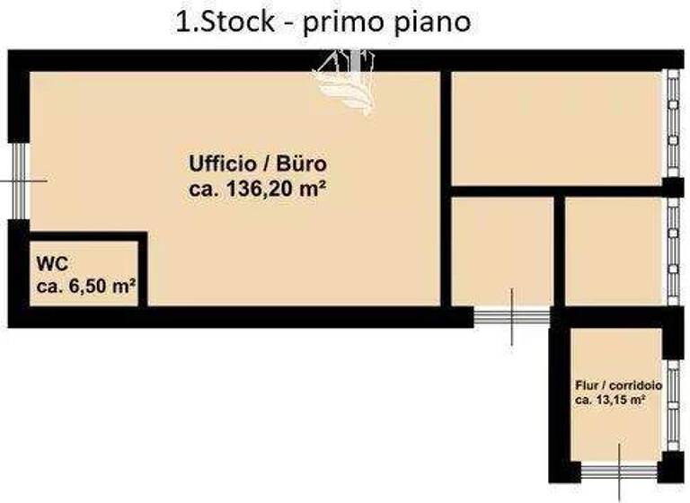 Bürofläche zum Kauf 300.000 € 1 Zimmer 187 m² Bürofläche Meran 39012
