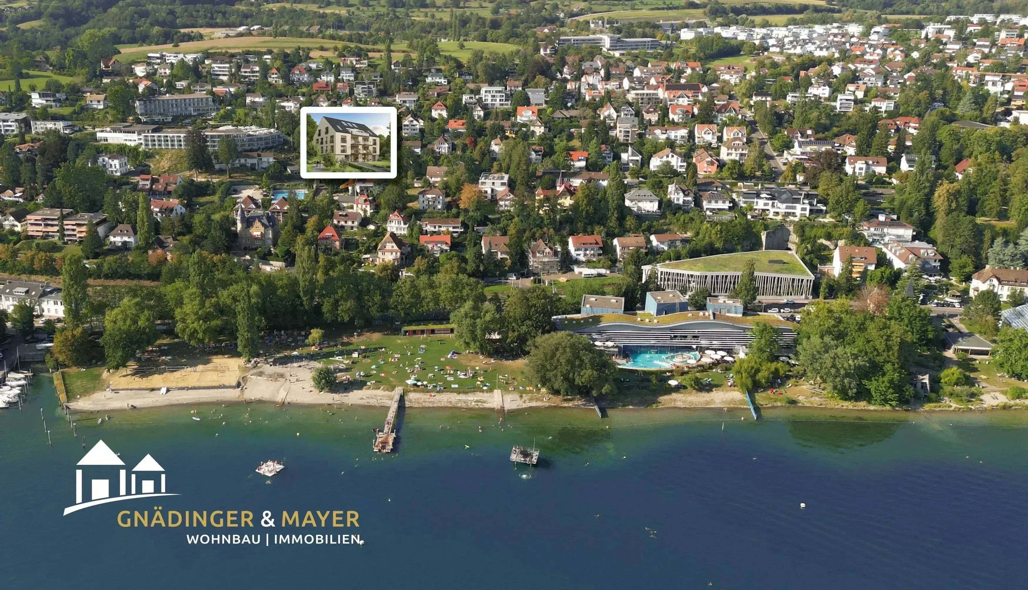 WOHNEN IM PARK - Traumwohnung mit Balkon WOHNUNG 5 | RESERVIERT – Auf dem Stein 40, 88662 Überlingen – Bild 1 von 6