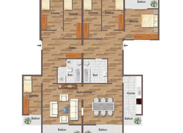 Wohnung zum Kauf 695.000 € 7,5 Zimmer 173,9 m² Schwaz 6130