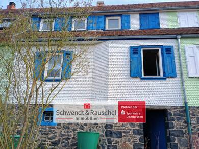 Reihenmittelhaus zum Kauf 79.000 € 2 Zimmer 61 m² 345,5 m² Grundstück frei ab sofort Blitzenrod Lauterbach 36341