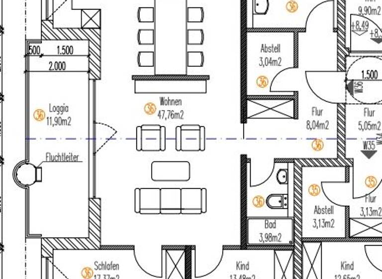 Wohnung zum Kauf - Erstbezug provisionsfrei 515.000 € 3 Zimmer 93,8 m² 3. Geschoss Mettenheim-Hart Mettenheim 84562