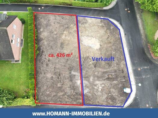 Grundstück zum Kauf provisionsfrei 575.000 € 427 m² Grundstück Wienburg Münster 48147