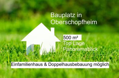 Grundstück zum Kauf 197.500 € 500 m² Grundstück Beethovenstraße 9 Oberschopfheim Friesenheim 77948