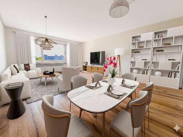 Wohnung zum Kauf provisionsfrei 449.000 € 3 Zimmer 95,2 m² 5. Geschoss Herzog-Albrecht-Str. 23 West Landshut, West 84034