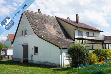 Doppelhaushälfte zum Kauf 195.500 € 3 Zimmer 59 m² 676 m² Grundstück Bad Windsheim Bad Windsheim 91438