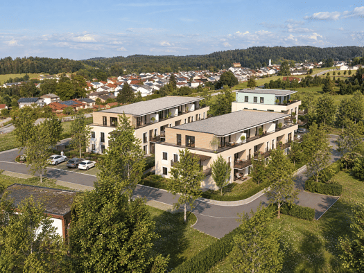 Terrassenwohnung zum Kauf - Neubau provisionsfrei 232.628 € 1 Zimmer 44,3 m² 2 Geschosse frei ab 01.11.2027 Winhöring Winhöring 84543