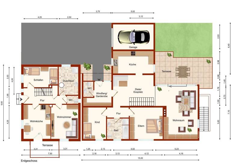 Mehrfamilienhaus zum Kauf 670.000 € 7 Zimmer 195 m² 772 m² Grundstück Peißenberg 82380