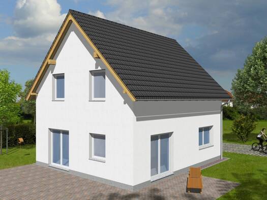 Haus zum Kauf provisionsfrei 343.650 € 4 Zimmer 92 m² 450 m² Grundstück Marienberger Str. Wohngebiet Bernsdorf Chemnitz 09125
