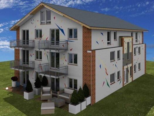 Terrassenwohnung zum Kauf - Erstbezug provisionsfrei als Kapitalanlage geeignet 344.850 € 3 Zimmer 70,7 m² Ernst-Thälmann-Straße 42 Strausberg 15344