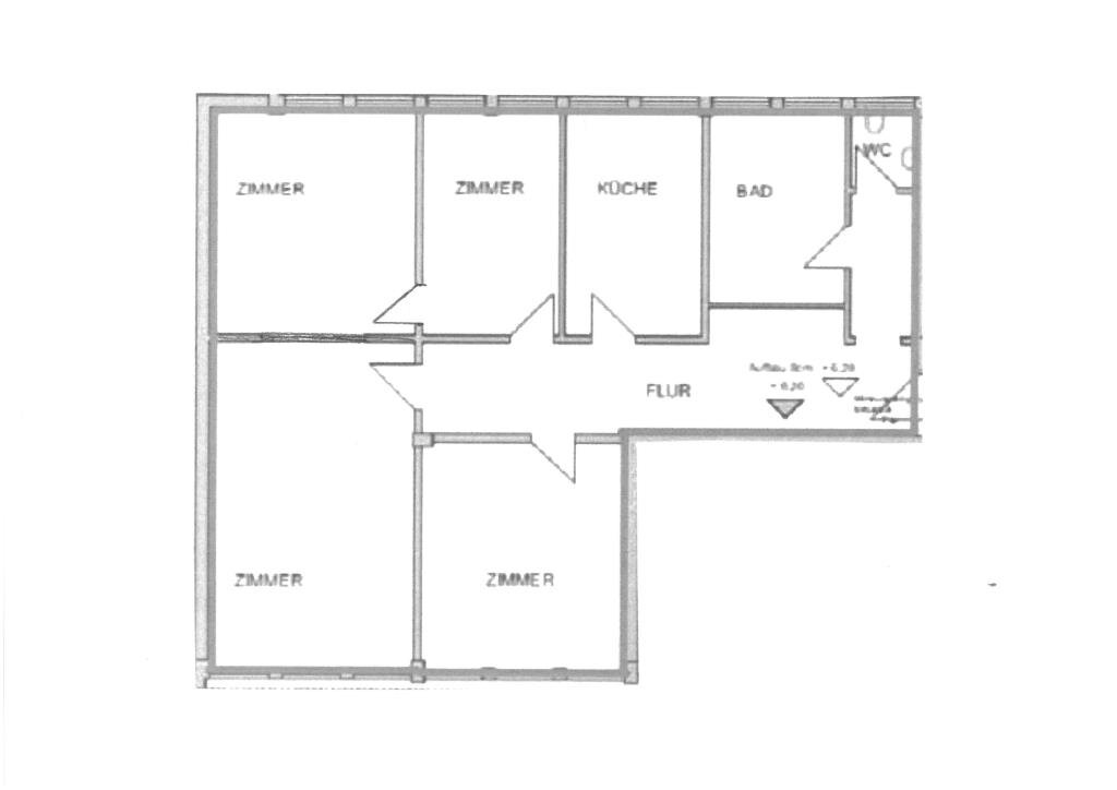 Wohnung zur Miete 976 € 4 Zimmer 118 m²<br/>Wohnfläche Innenstadt Süd - Schwenningen Villingen-Schwenningen 78054