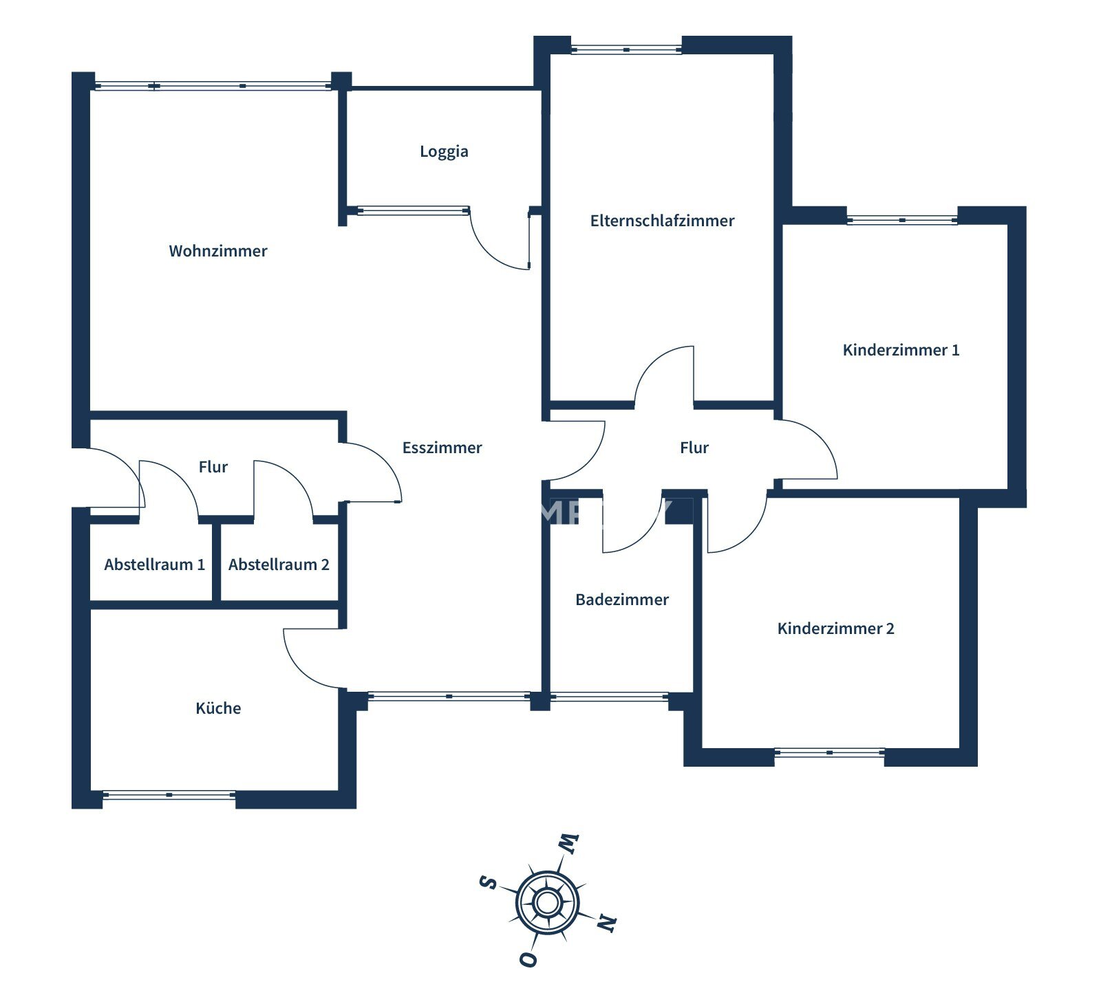 Wohnung zum Kauf 169.000 € 4 Zimmer 95 m²<br/>Wohnfläche 3.<br/>Geschoss Sarstedt Sarstedt 31157