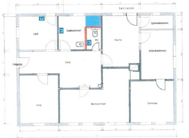 Einfamilienhaus zur Miete 1.095 € 4 Zimmer 133 m² 568 m² Grundstück Schwarmstedt 29690