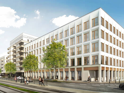 Bürofläche zur Miete - Erstbezug provisionsfrei 8.493 € 514,7 m² Bürofläche Riebeckstraße Reudnitz-Thonberg Leipzig 04317