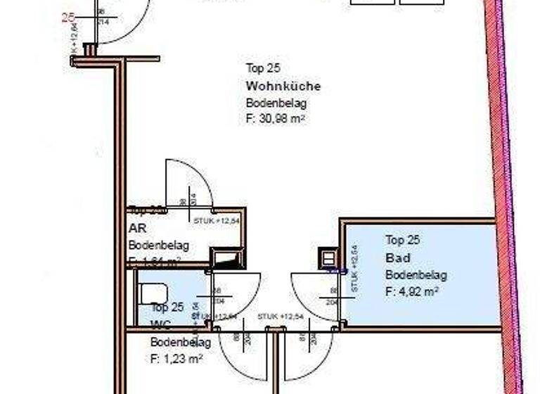 Wohnung zum Kauf 678.000 € 3 Zimmer 63,8 m² Wien 1180