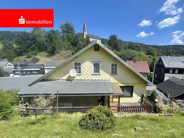 Einfamilienhaus zum Kauf 69.000 € 5 Zimmer 130,3 m² 1.886 m² Grundstück frei ab sofort Scheibe-Alsbach Neuhaus am Rennweg 98724