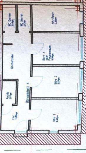 Büro-/Praxisfläche zur Miete 774 € 3 Zimmer 56,4 m²<br/>Bürofläche Dr.-Oetker-Straße 24 Wengerohr Wittlich 54516