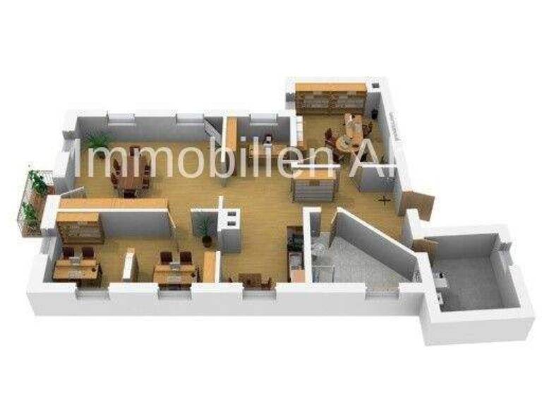 Bürofläche zur Miete 1.400 € 4,5 Zimmer 100 m² Bürofläche Mindelheim 87719